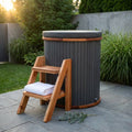 Cold Therapy 1 Person Ice Bath 118 Gallon Cold Plunge 37.5" X 33.25"