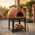 Customized High Quality Large Commercial Wood Fired Pizza Oven Wooden Fire Outdoor Bake Toaster Pizza Ovens