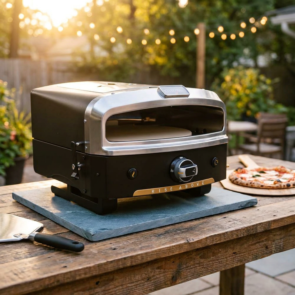 Versa 16 Dual-Burner Propane Outdoor Pizza Oven — Studio Shot
